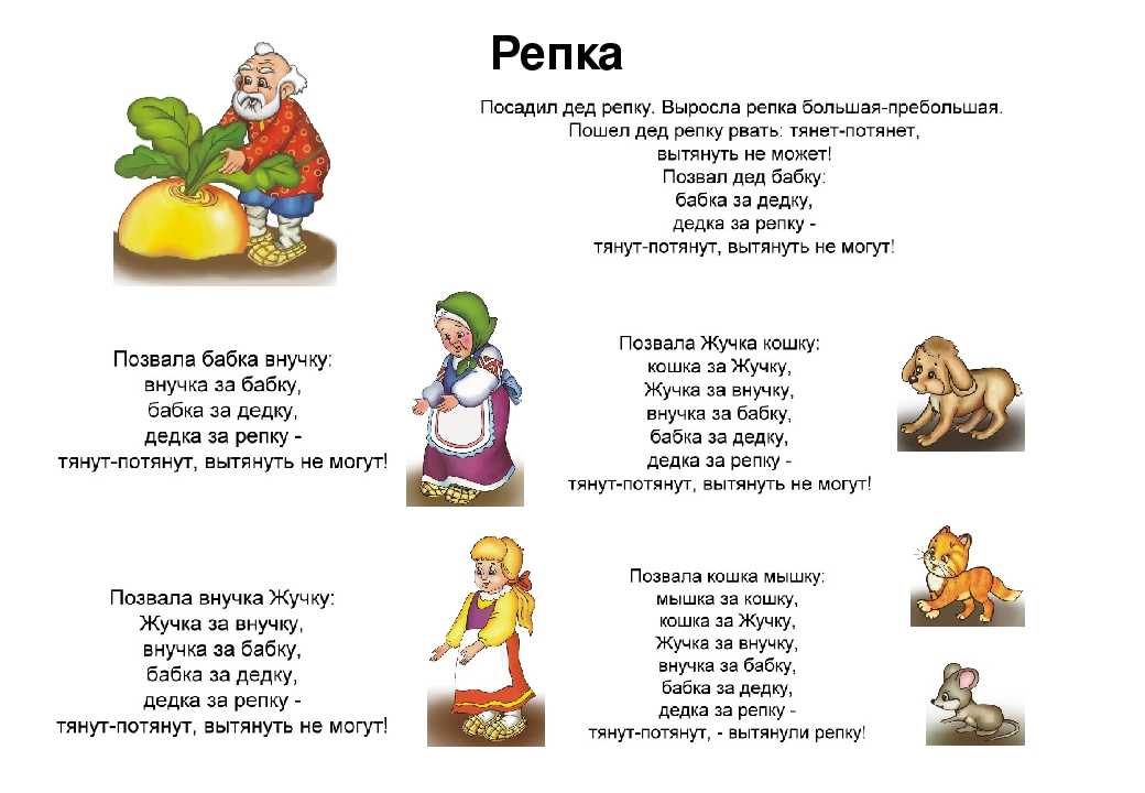 Сообщение на тему репка