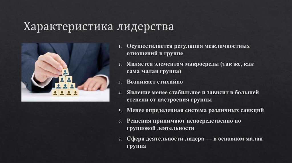 Кто такой лидер и какие качества предполагает это понятие?