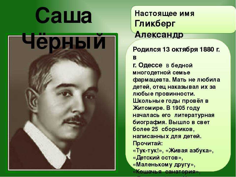 Саша чёрный