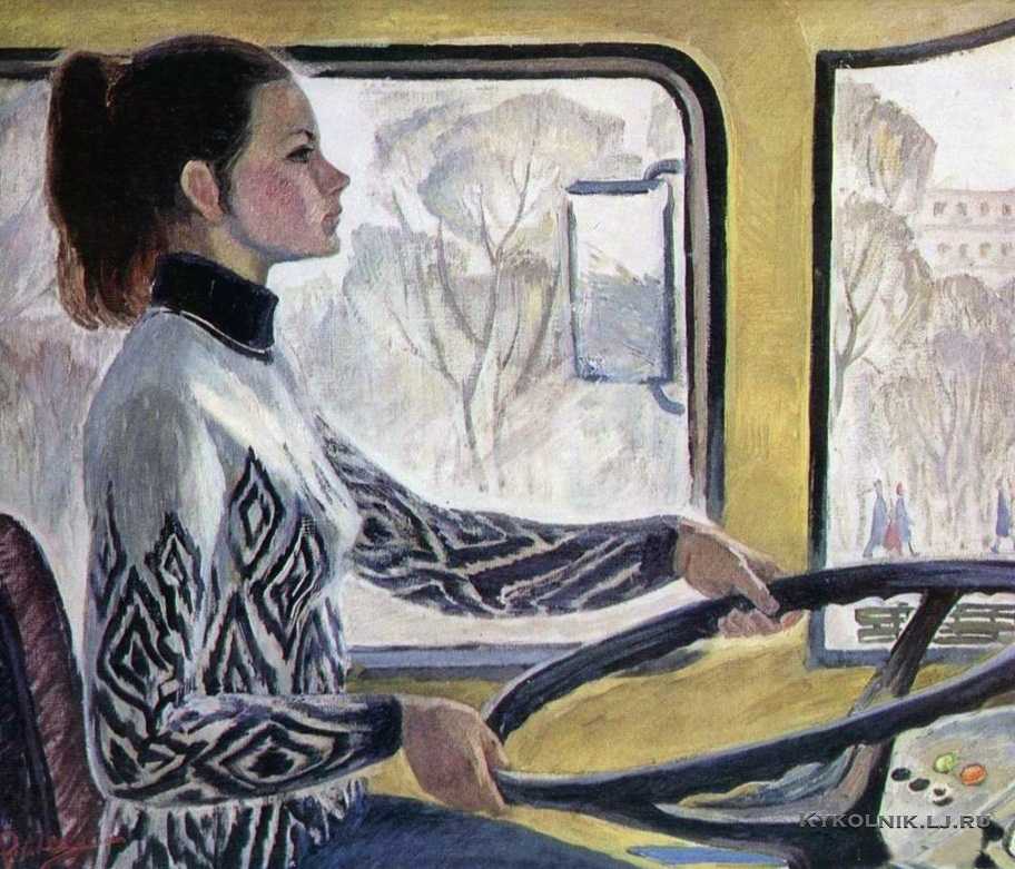 Сочинения по картине в.а. репки «водитель валя», 8 класс