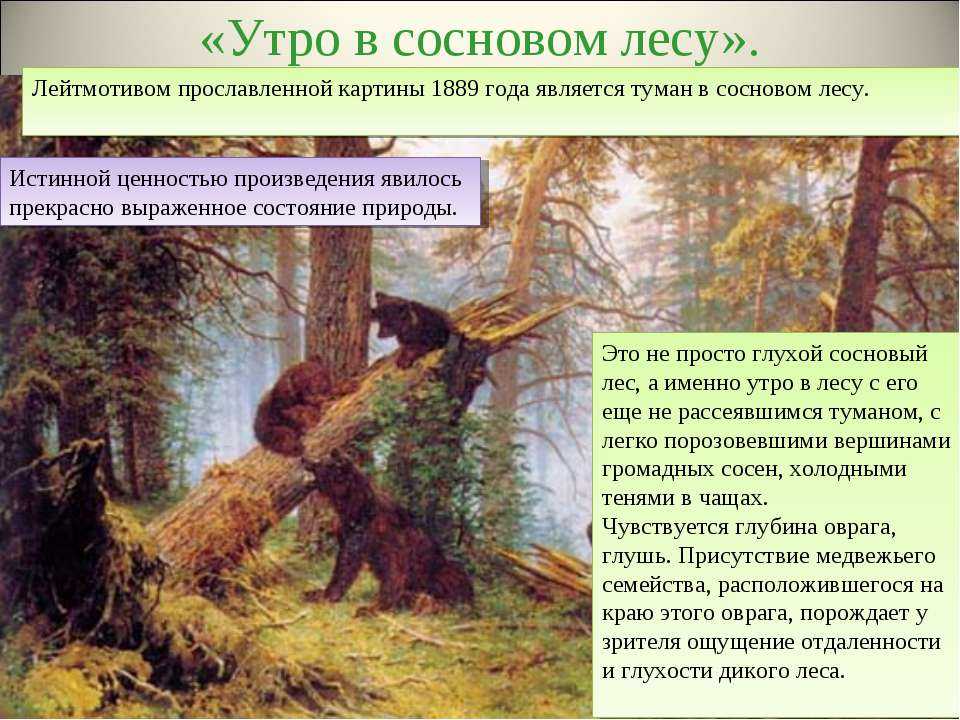«утро в сосновом лесу»: топ 8 сочинений для 2-4 класса 2023 года