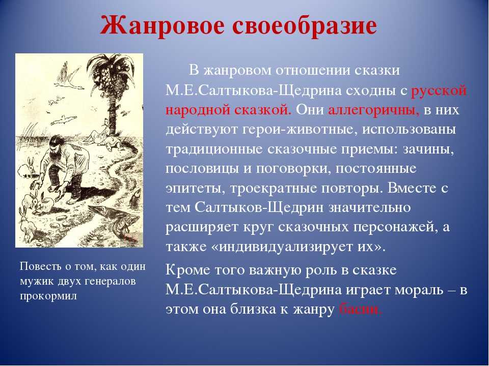 Герои сказки дикий помещик салтыкова-щедрина, сочинение