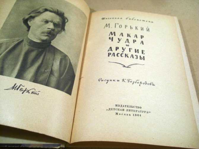 Литкульт — сочинение по рассказу макар чудра горького