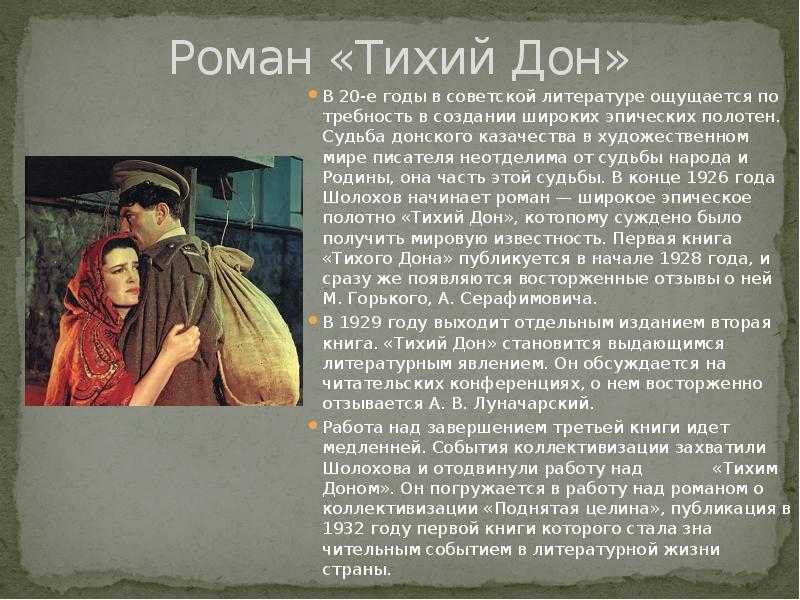 Казачество в романе "тихий дон"