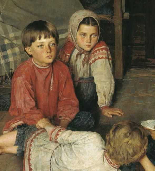 Описание картины новые хозяева богданов бельский. сочинение по картине н