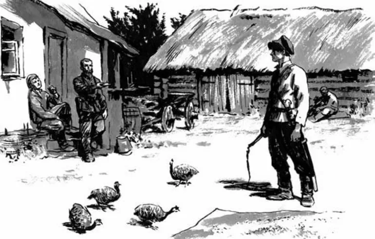 Герои разгрома. характеристика героя мечик, разгром, фадеев