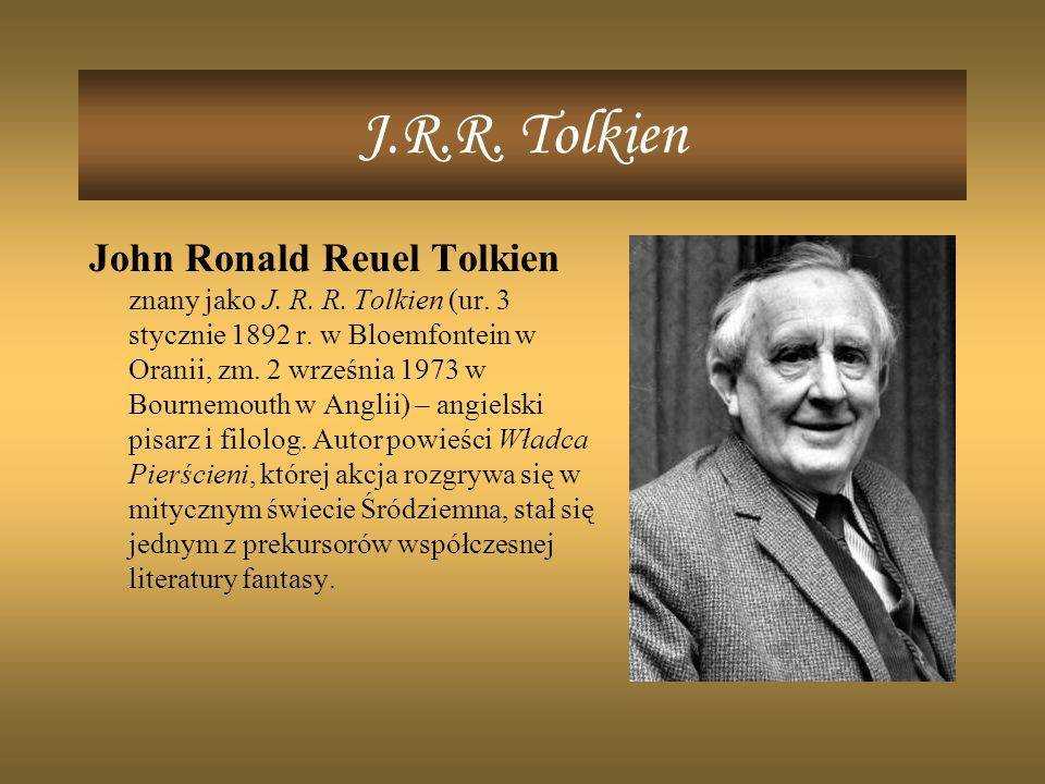 Страна книгочиталия
биография джона рональда руэла толкина