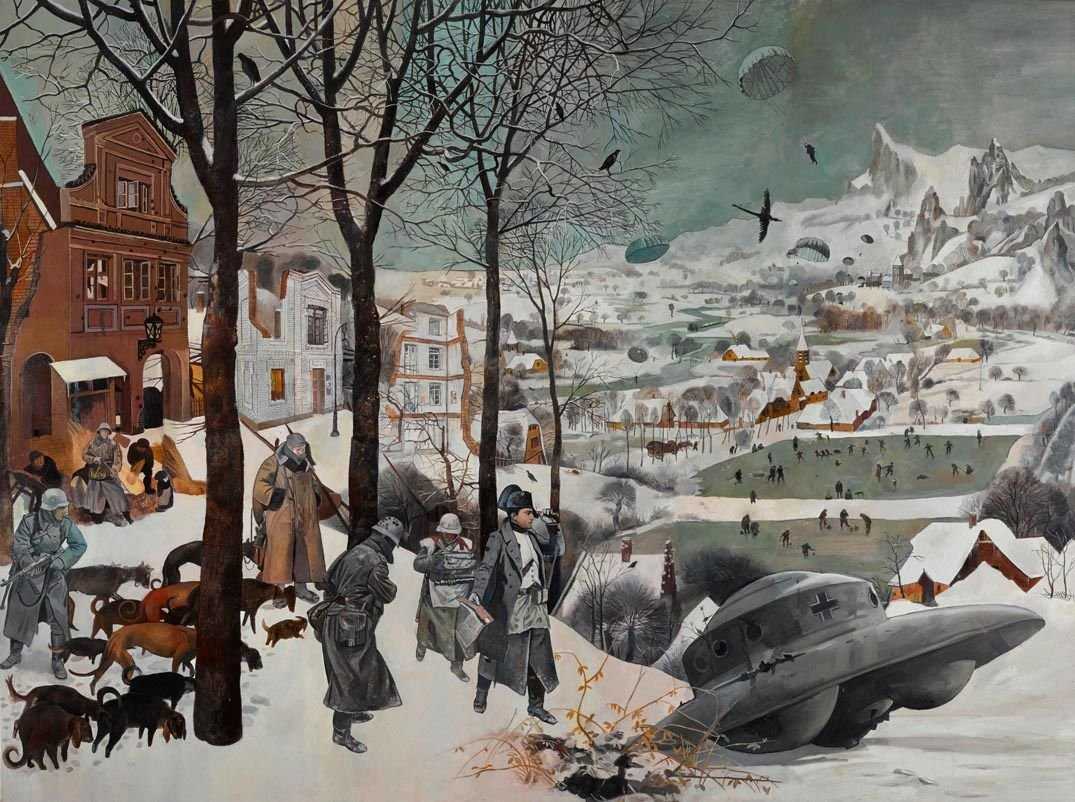 Сочинение-описание картины «охотники на снегу», брейгель (старший) (2 варианта - кратко и подробно)