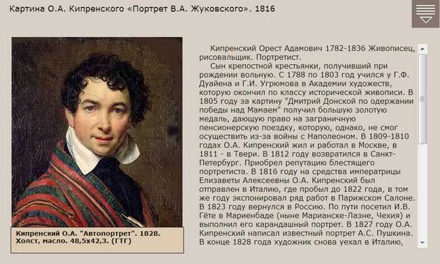 Авторское сочинение по картине кипренского портрет н.в. кочубей - сочинить.ру