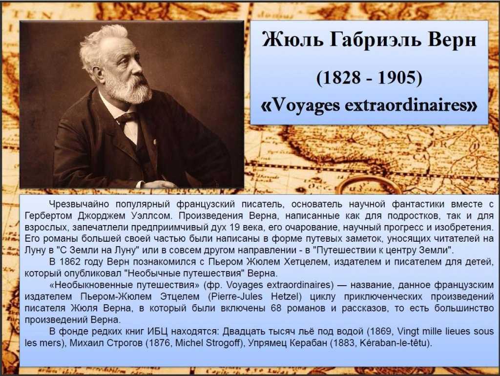 Краткая биография жюль верна для школьников 1-11 класса. кратко и только самое главное