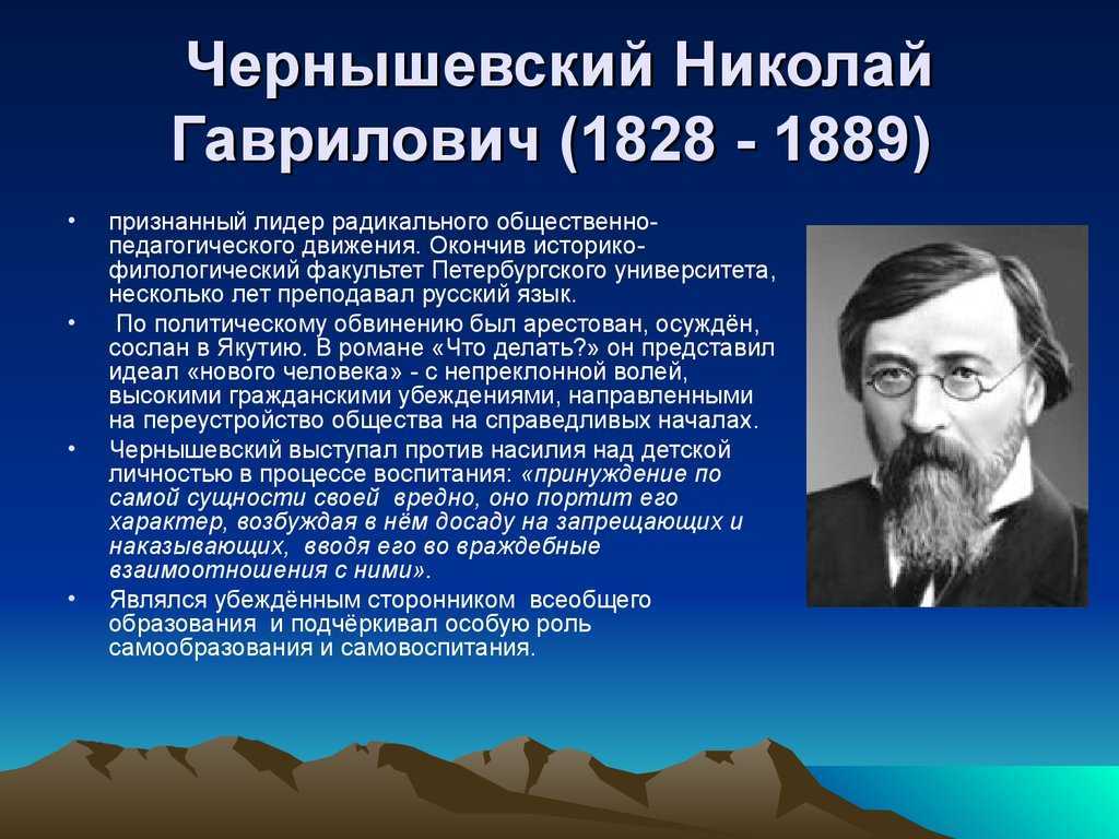 Николай чернышевский - краткая биография и фото > интересные факты