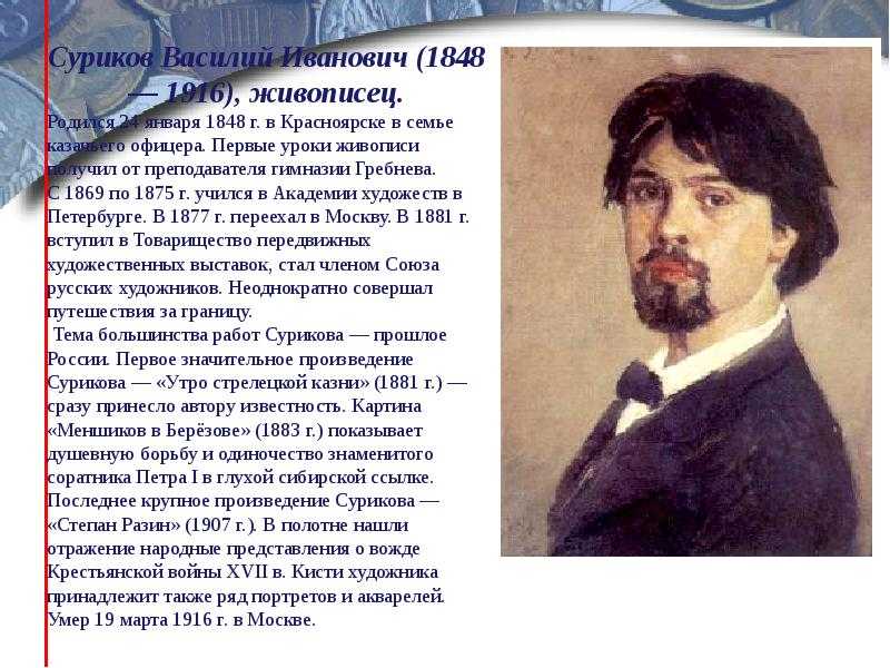 Василий суриков - биография, факты, фото