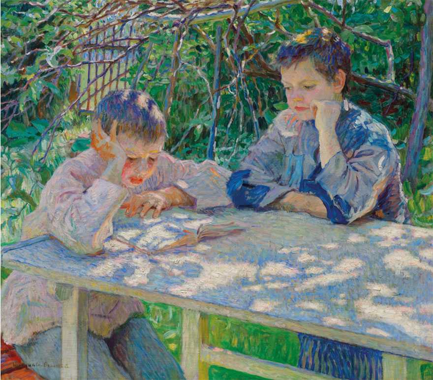 Описание картины новые хозяева богданов бельский. сочинение по картине н