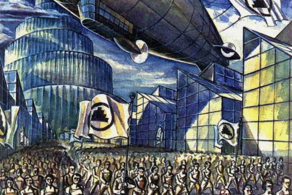 Презентация по литературе на тему е.замятин роман мы анализ содержания (11 класс)  доклад, проект