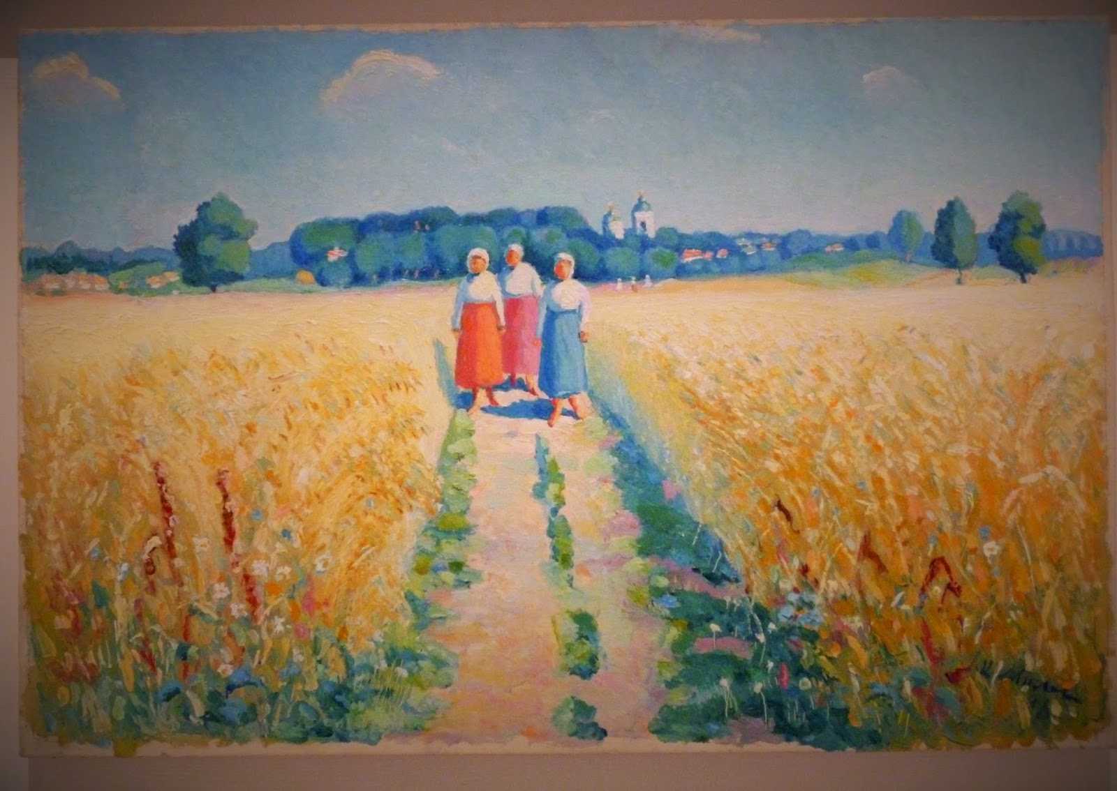 Описание картины пейзаж. описание картины константина коровина «пейзаж с изгородью»