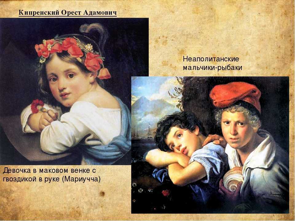 Кипренский орест адамович презентация, доклад, проект