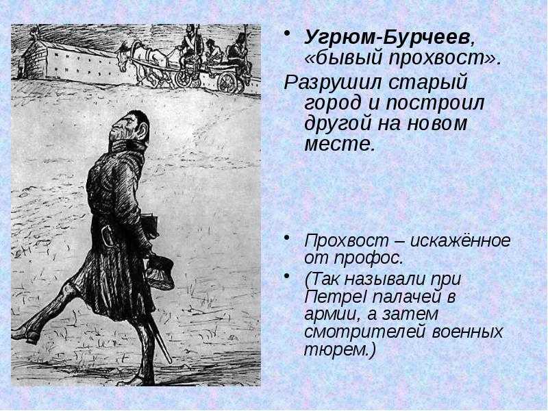Персонажи романа салтыкова-щедрина "история одного города"