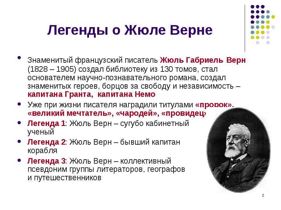 Краткая биография жюля верна