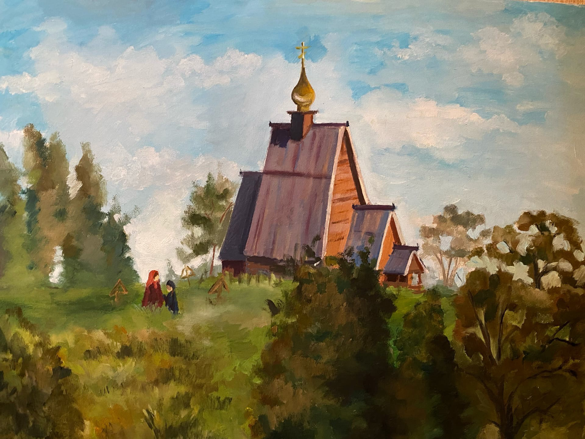 Плес церковь в картине глазунова: интерпретация и особенности