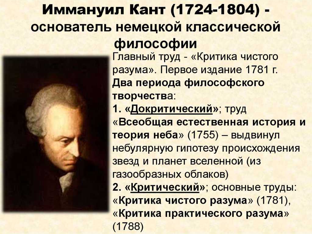Философ из рода шорников иммануил кант: биография и жизнь великого мыслителя