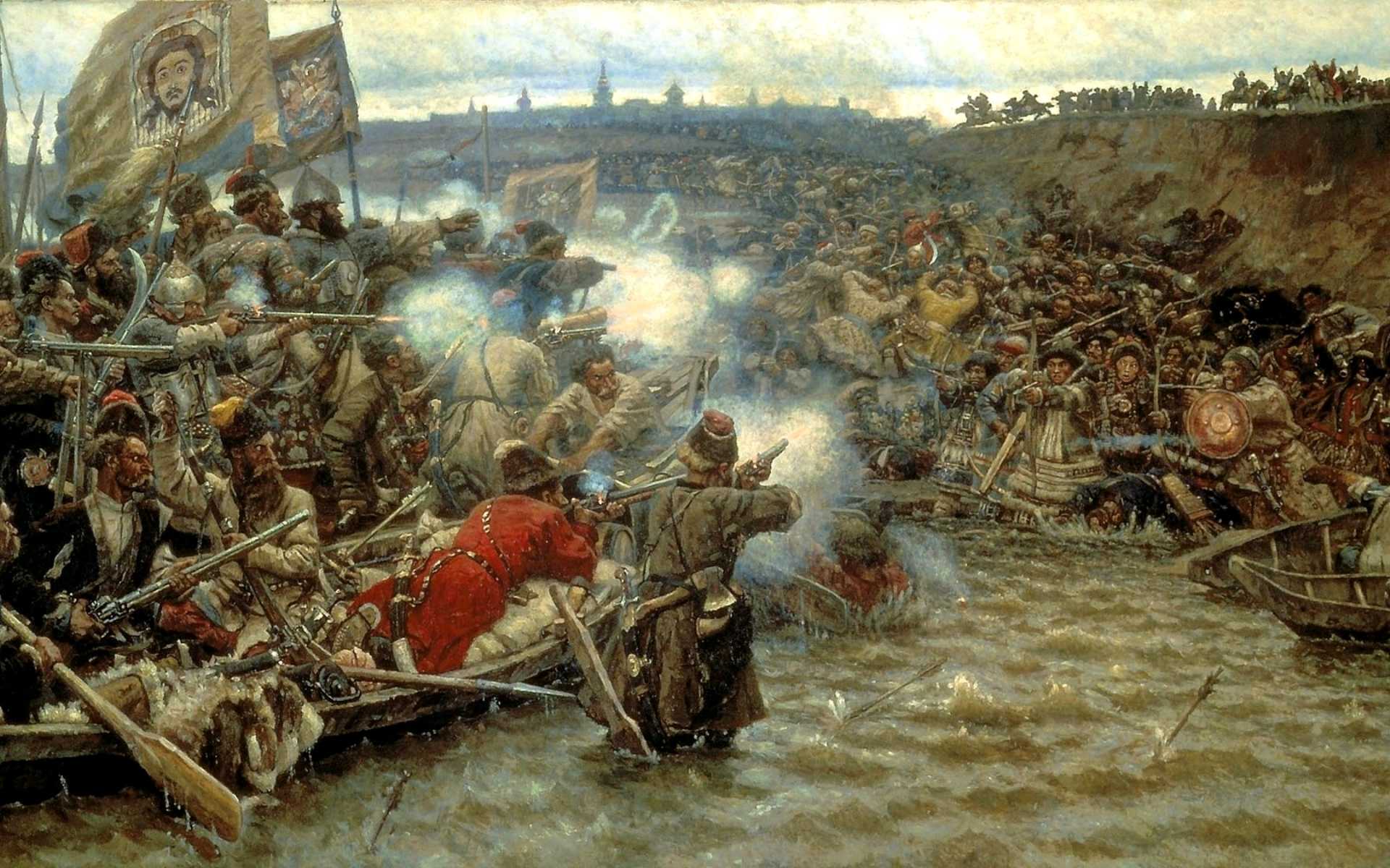 «покорение сибири ермаком» – взгляд великого сурикова на историю