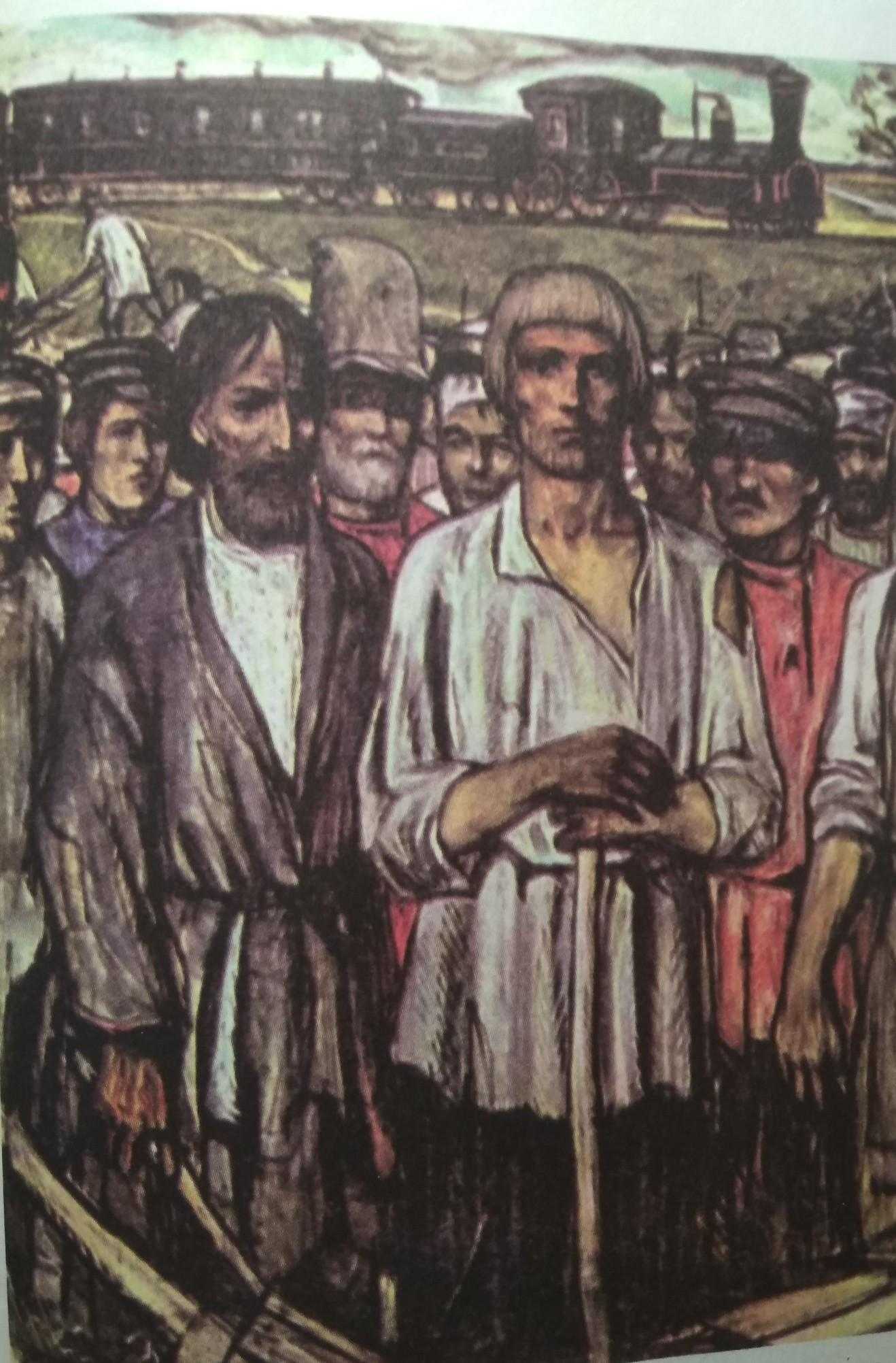 Сочинение-описание картины глазунова «великий эксперимент»