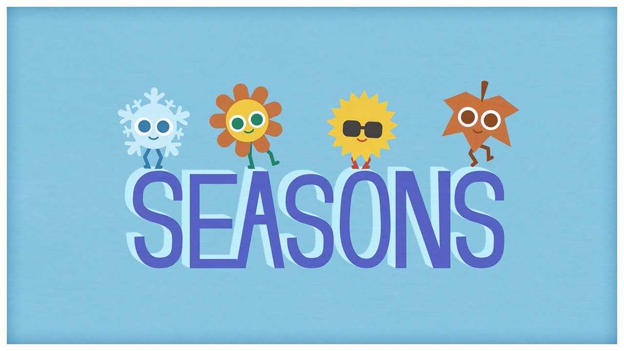 Seasons of the year (4 времени года) текст на английском