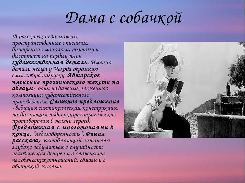 В помощь школьнику. сочинение по произведению на тему: тема любви в рассказе чехова "дама с собачкой! дама с собачкой проблема любви