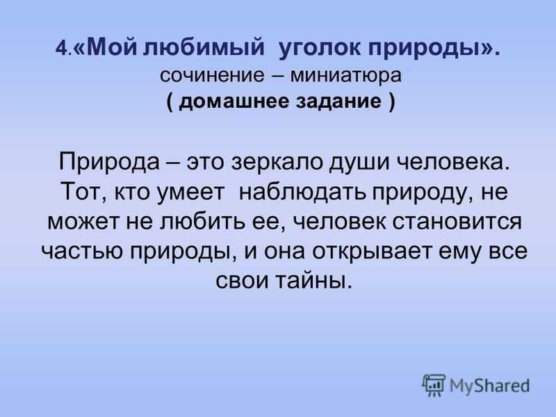 "мой любимый уголок природы": топ-7 лучших сочинений 2023 года!