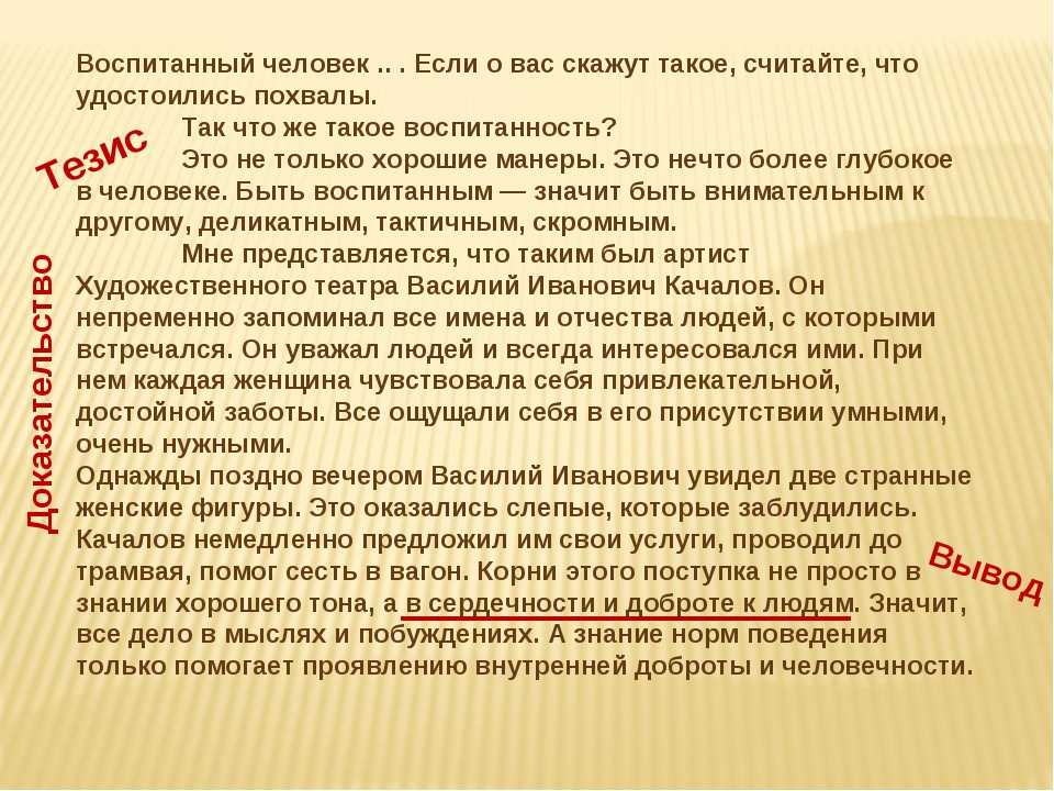 Сочинение воспитание человека (воспитанность) 11 класс егэ эссе